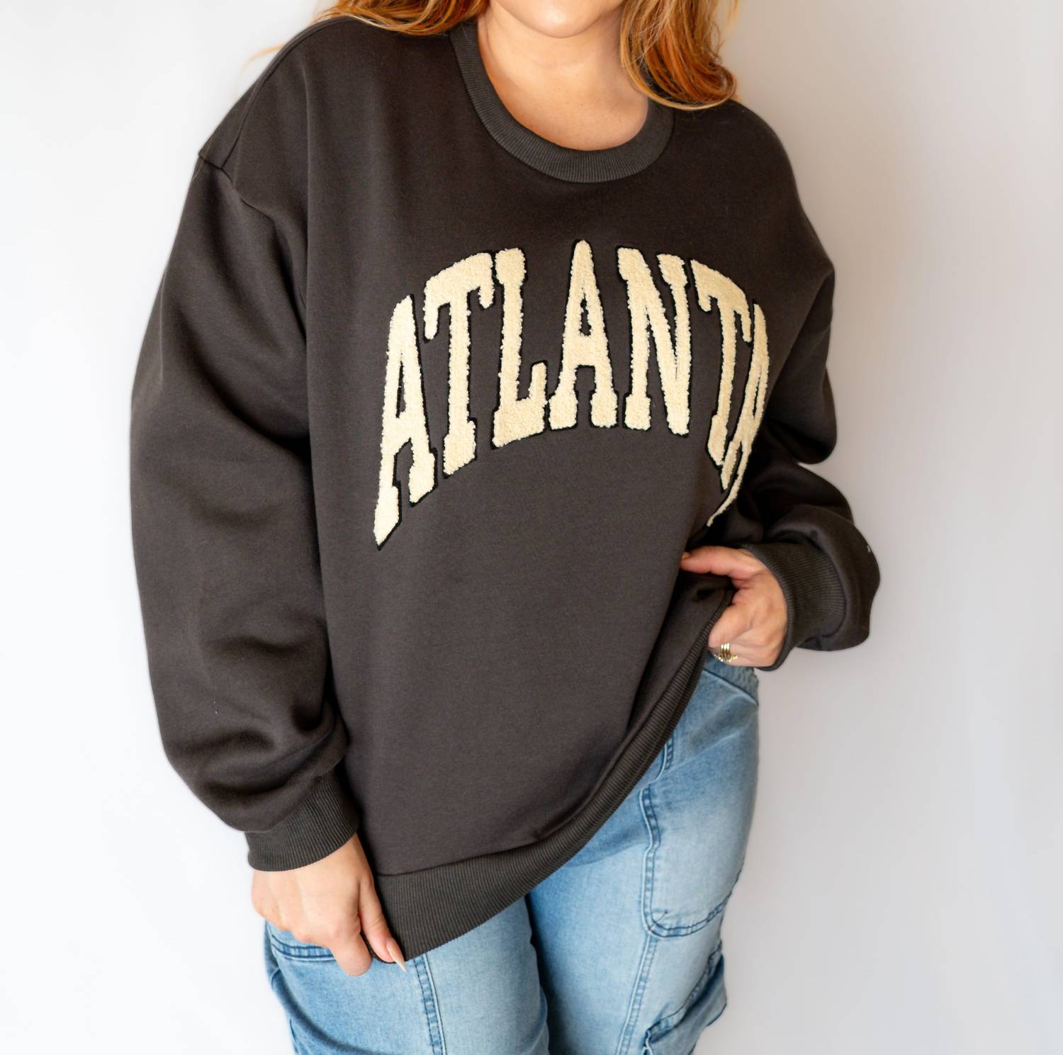 Атланта свитшот в темно-сером цвете MIOU MUSE, серый
Атланта свитшот в темно-сером цвете MIOU MUSE, серый