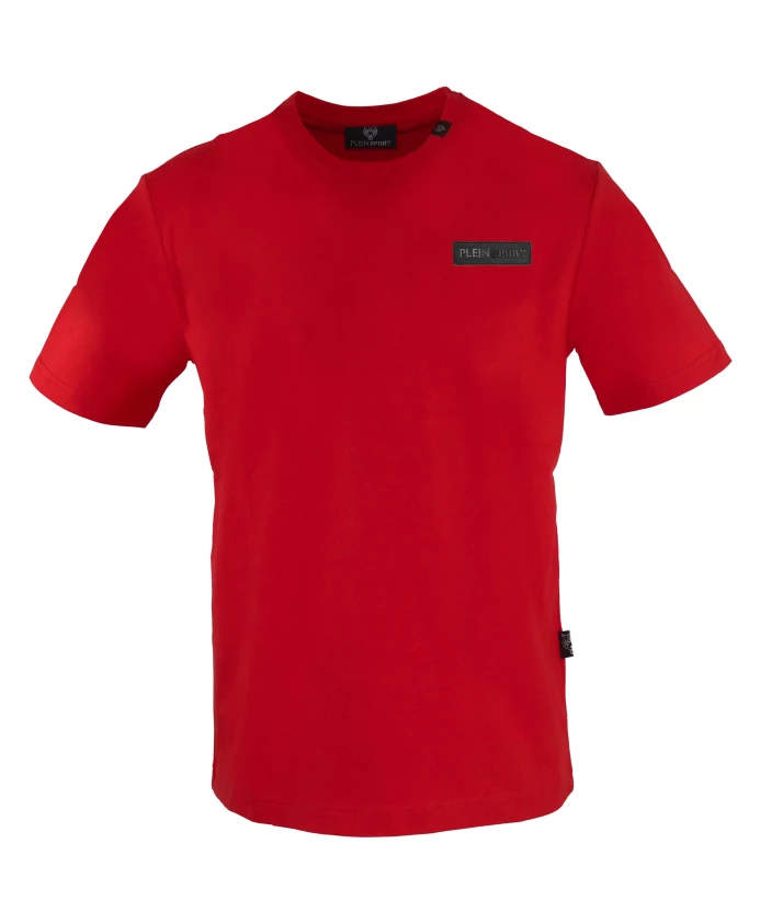 Хлопковая футболка с короткими рукавами и круглым вырезом Plein Sport, красный
Хлопковая футболка с короткими рукавами и круглым вырезом Plein Sport, красный