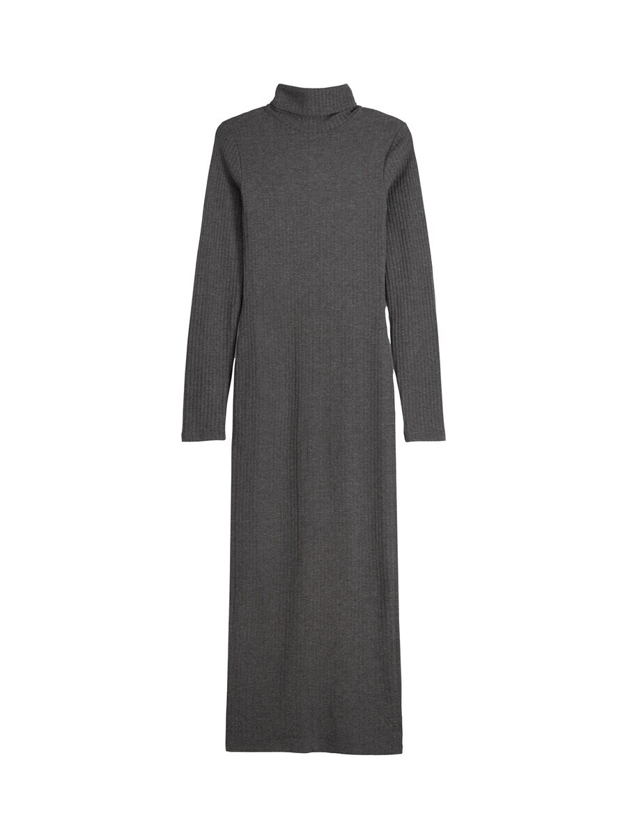 Вязаное платье Bershka, графитовый
Вязаное платье Bershka, графитовый