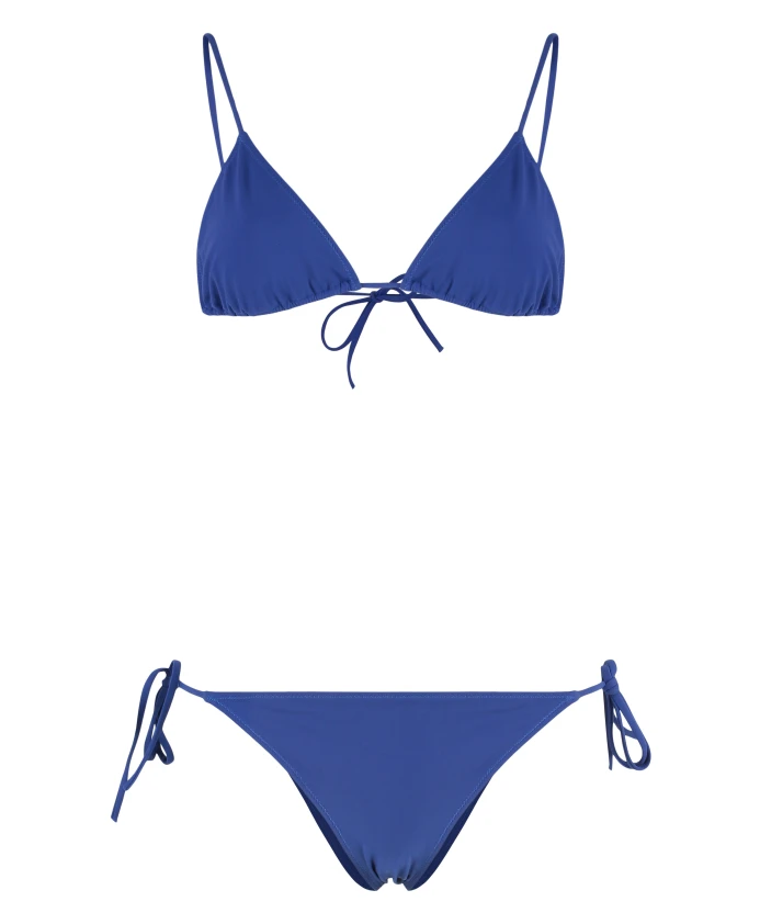 Бикини в форме треугольника с боковыми завязками Lido, синий
Бикини в форме треугольника с боковыми завязками Lido, синий