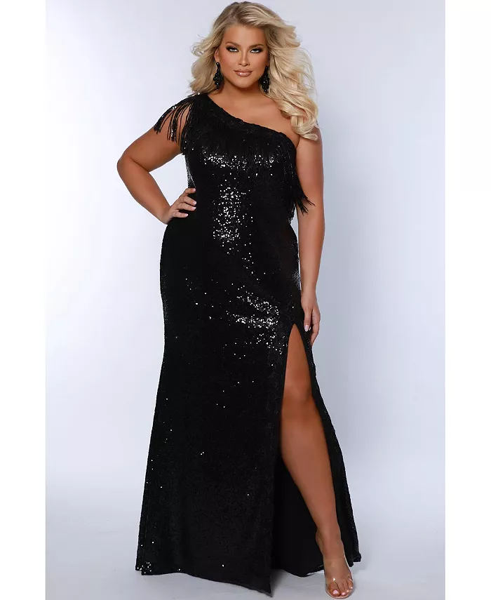 Женское длинное облегающее платье макси с открытыми плечами и пайетками Sydney's Closet, черный
Женское длинное облегающее платье макси с открытыми плечами и пайетками Sydney's Closet, черный