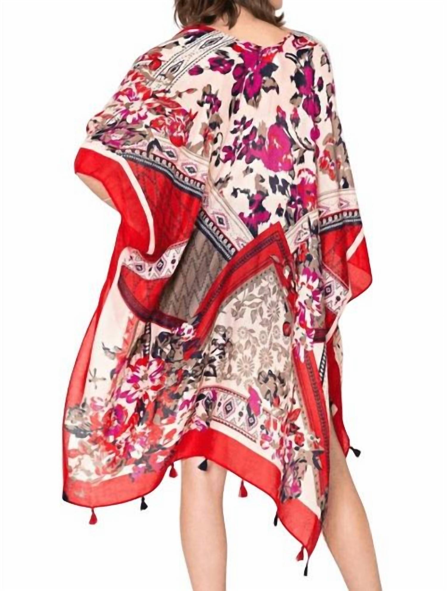 Justin & Taylor Шарф «Анталья», красный, разноцветный
Justin & Taylor Шарф «Анталья», красный, разноцветный