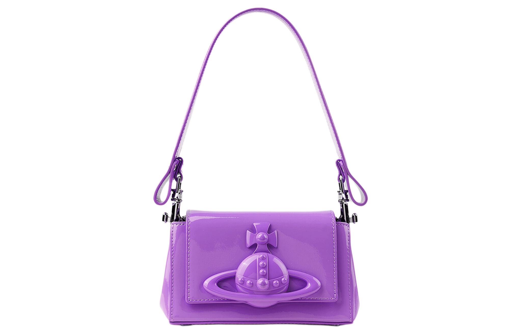 Vivienne Westwood Фиолетовая женская кожаная сумка через плечо
Vivienne Westwood Фиолетовая женская кожаная сумка через плечо
