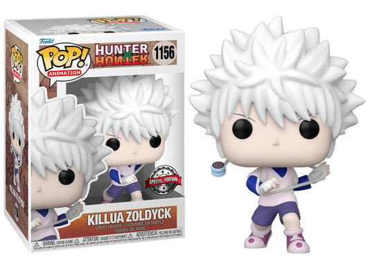 Funko POP! Аниме, коллекционная фигурка, Hunter x Hunter, Killua Zoldyck
Funko POP! Аниме, коллекционная фигурка, Hunter x Hunter, Killua Zoldyck