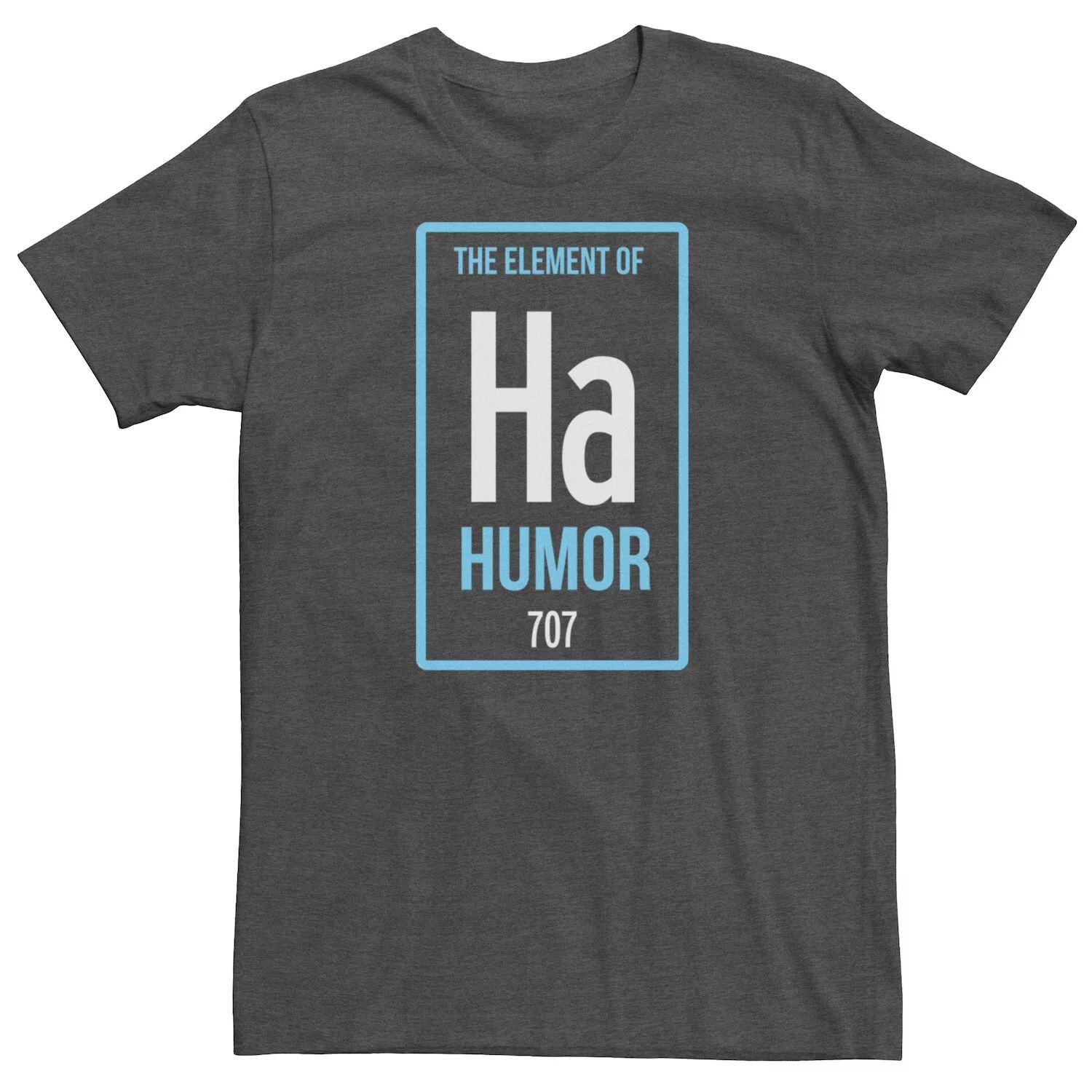 Мужская футболка Ha The Element of Humor Таблица Менделеева Licensed Character
Мужская футболка Ha The Element of Humor Таблица Менделеева Licensed Character