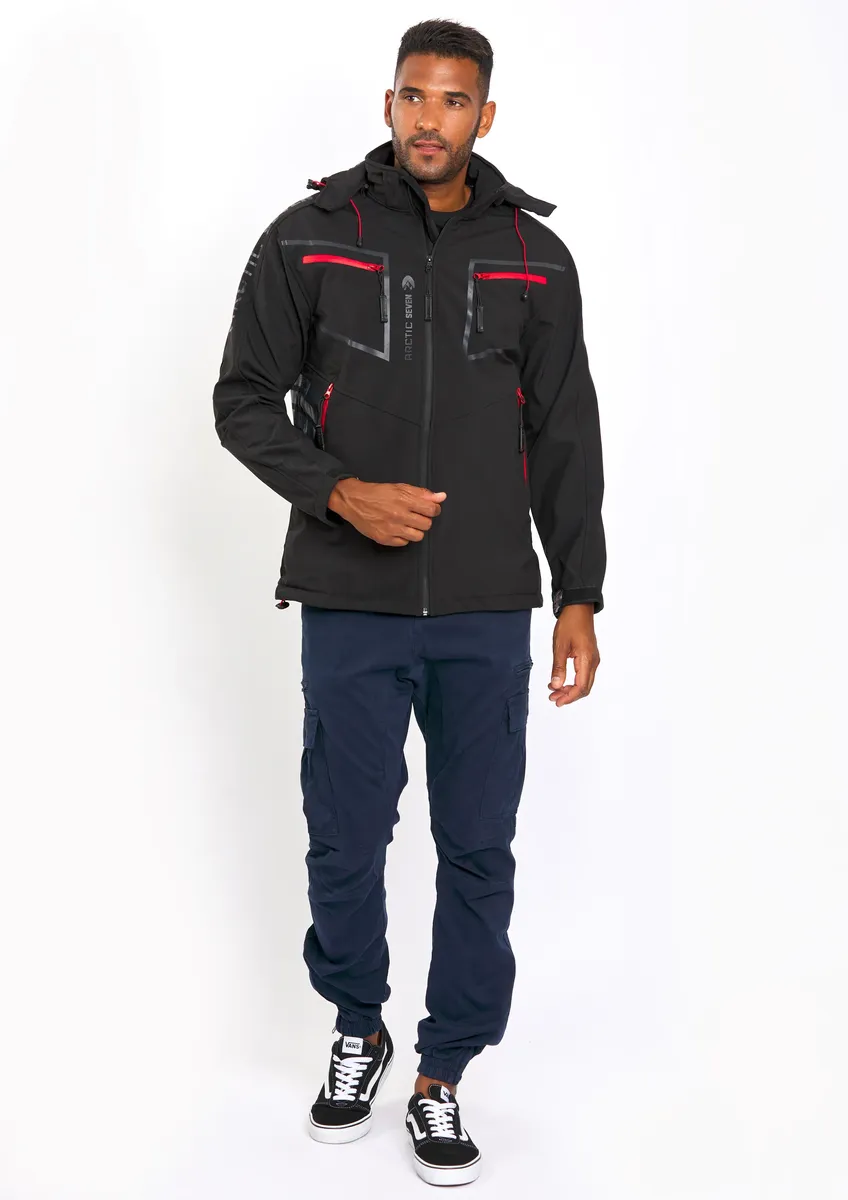 Куртка из софтшелла Arctic Seven "ASPierr", спортивная функциональная куртка для активного отдыха со съемным капюшоном, черный
Куртка из софтшелла Arctic Seven "ASPierr", спортивная функциональная куртка для активного отдыха со съемным капюшоном, черный