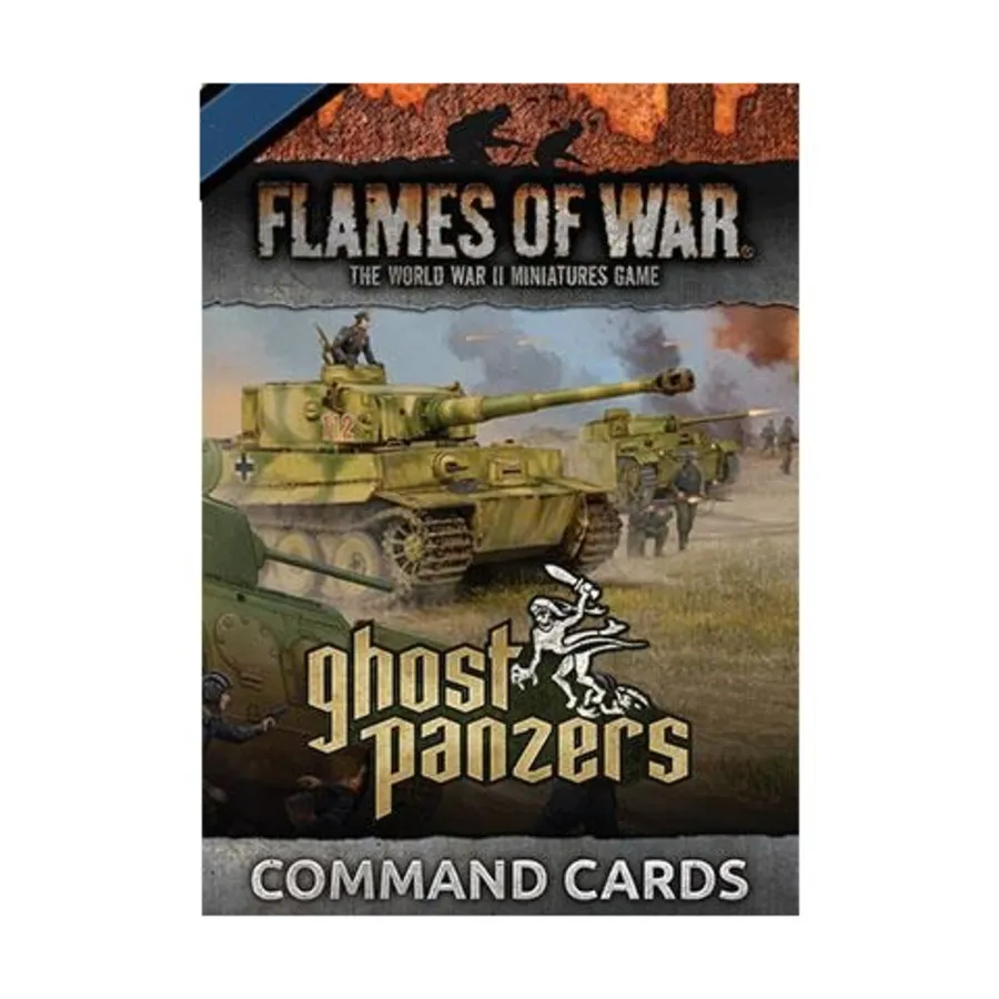Карточки командования танками-призраками, Flames of War - WWII - Core Rules & Assorted (4th Edition)
Карточки командования танками-призраками, Flames of War - WWII - Core Rules & Assorted (4th Edition)