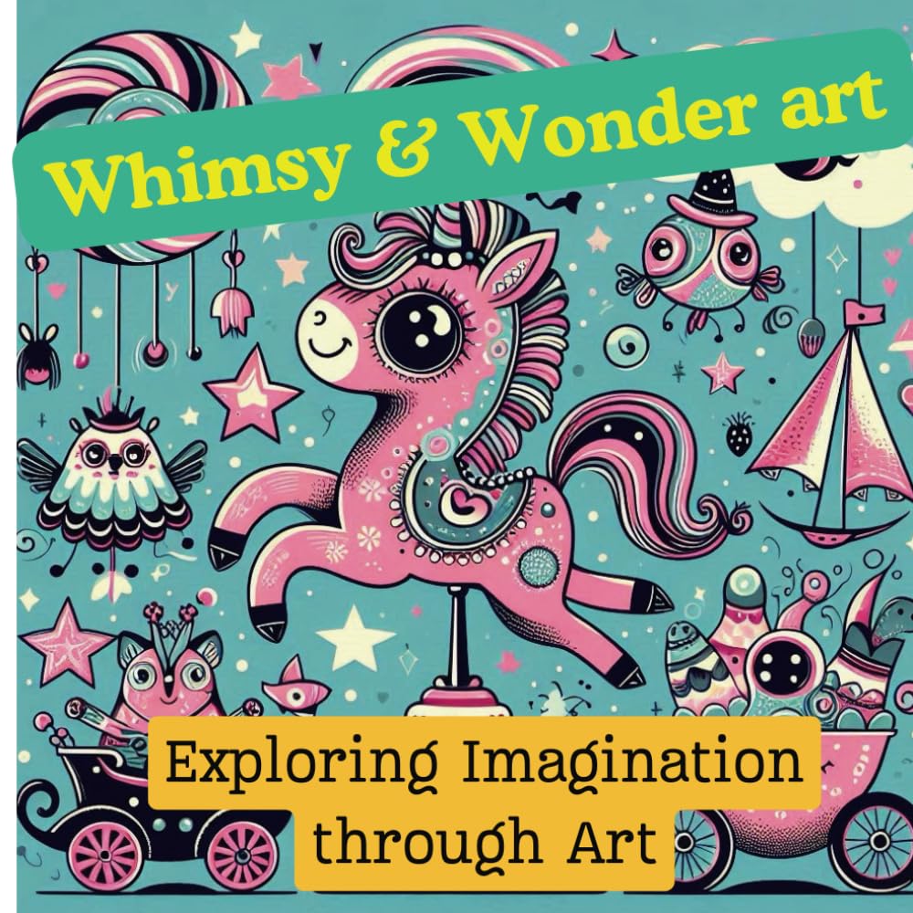 "Whimsy & Wonder art": 8,25 X 8,25 inches, Exploring Imagination through Art ,for Coloring
"Whimsy & Wonder art": 8,25 X 8,25 inches, Exploring Imagination through Art ,for Coloring