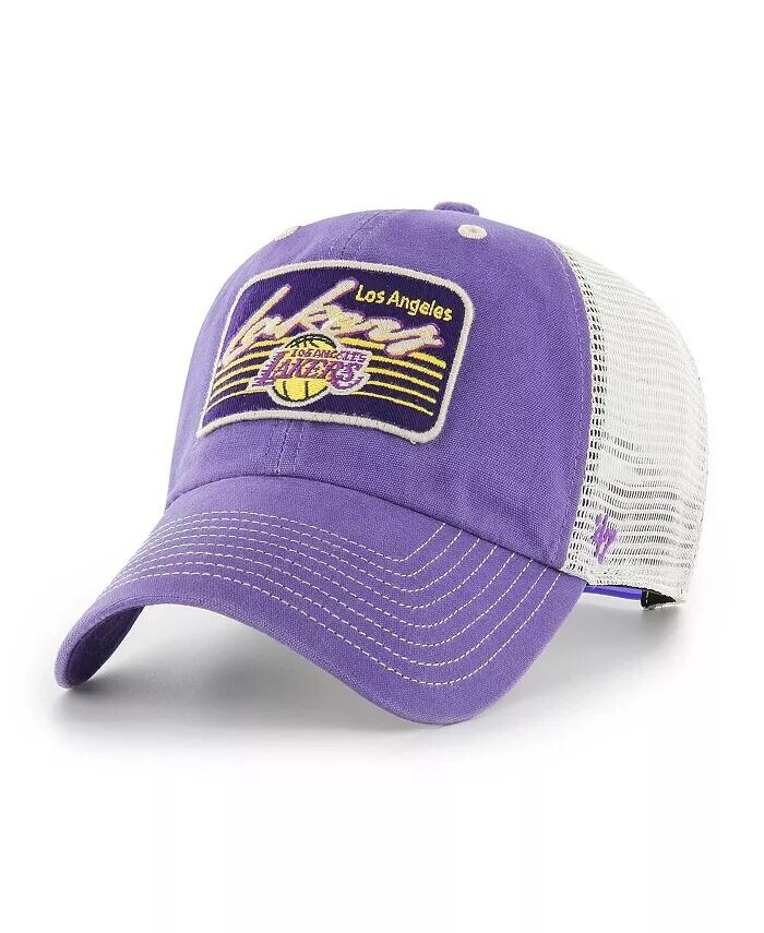 Мужская регулируемая кепка Los Angeles Lakers фиолетового цвета с пятиточечной нашивкой '47 Brand, фиолетовый
Мужская регулируемая кепка Los Angeles Lakers фиолетового цвета с пятиточечной нашивкой '47 Brand, фиолетовый