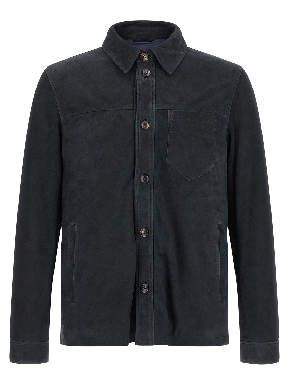 Замшевая рубашка-overshirt Pal Zileri, синий
Замшевая рубашка-overshirt Pal Zileri, синий