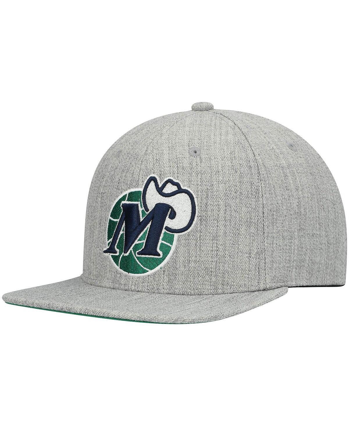 Мужская серая кепка Snapback Dallas Mavericks Hardwood Classics Team 2.0 с меланжевым отливом Mitchell & Ness
Мужская серая кепка Snapback Dallas Mavericks Hardwood Classics Team 2.0 с меланжевым отливом Mitchell & Ness