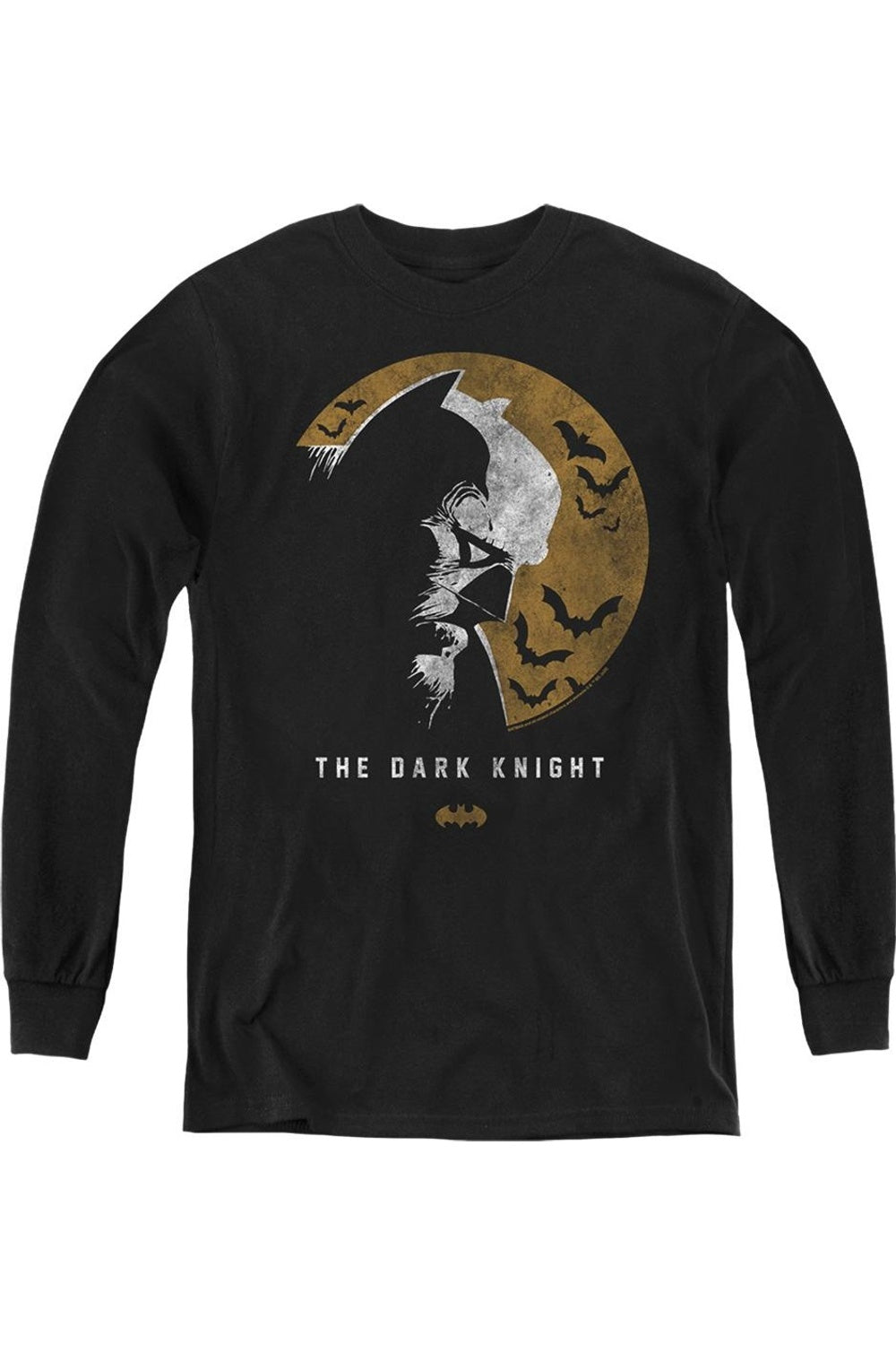 Батмен Темный рыцарь: лунная молодежная толстовка с длинным рукавом Gildan, черный
Батмен Темный рыцарь: лунная молодежная толстовка с длинным рукавом Gildan, черный