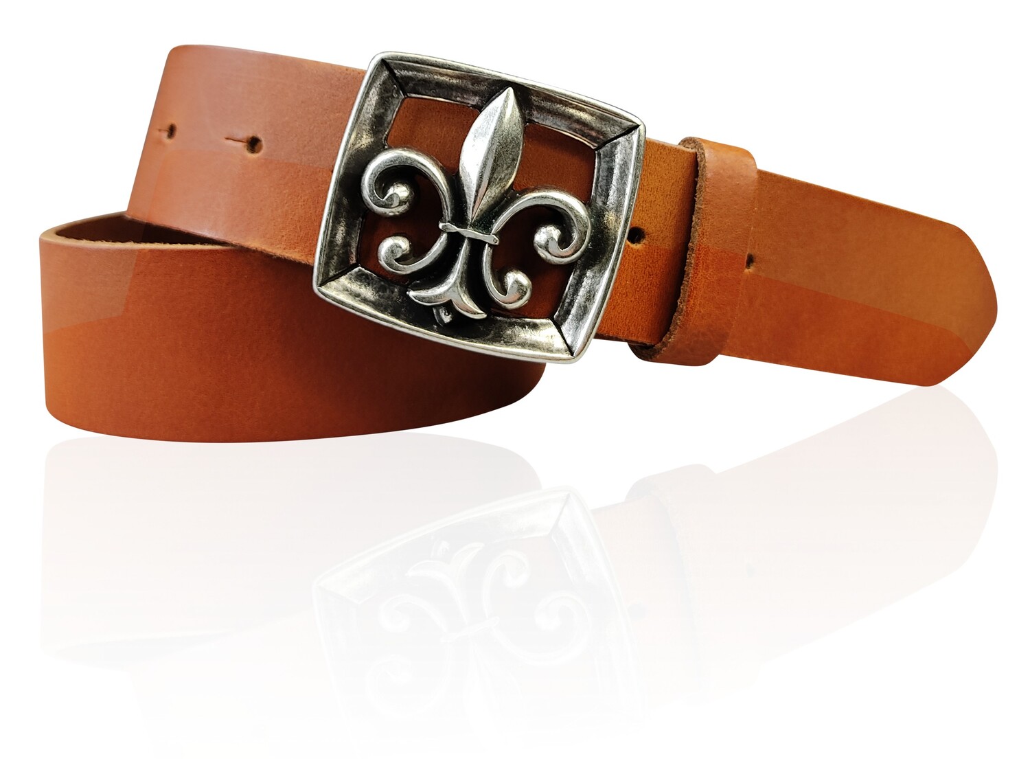 Кожаный ремень FRONHOFER, коньячный
Кожаный ремень FRONHOFER, коньячный