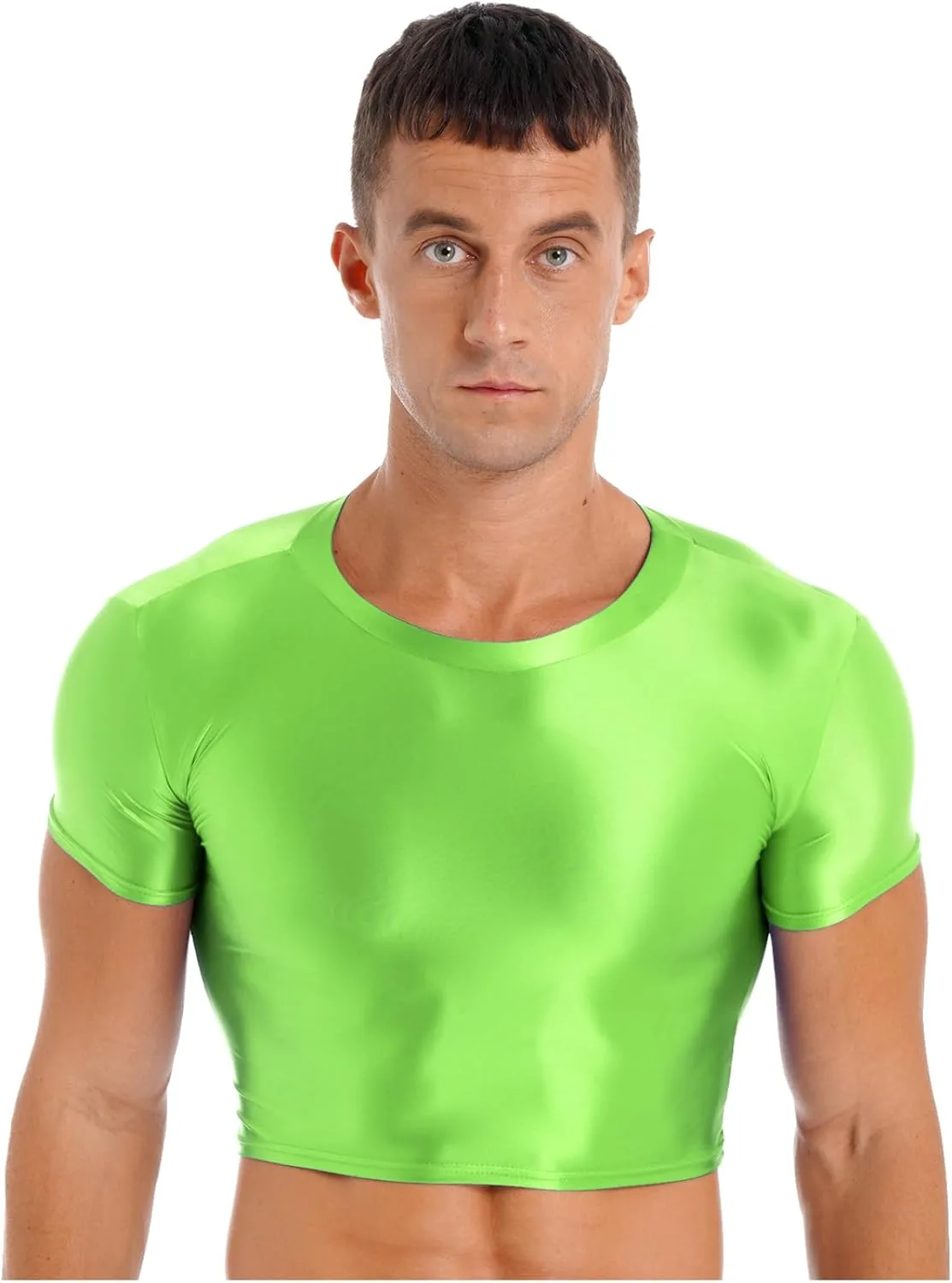 Мужской гладкий короткий топ с круглым вырезом и облегающим кроем Lpdshaa
Мужской гладкий короткий топ с круглым вырезом и облегающим кроем Lpdshaa