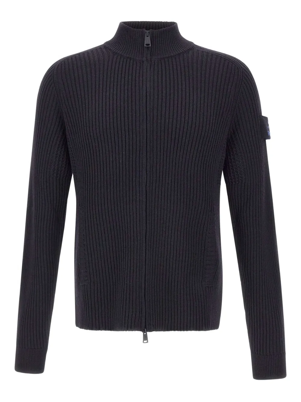 Кардиган на молнии с рубчатой вязкой Premiata, синий
Кардиган на молнии с рубчатой вязкой Premiata, синий