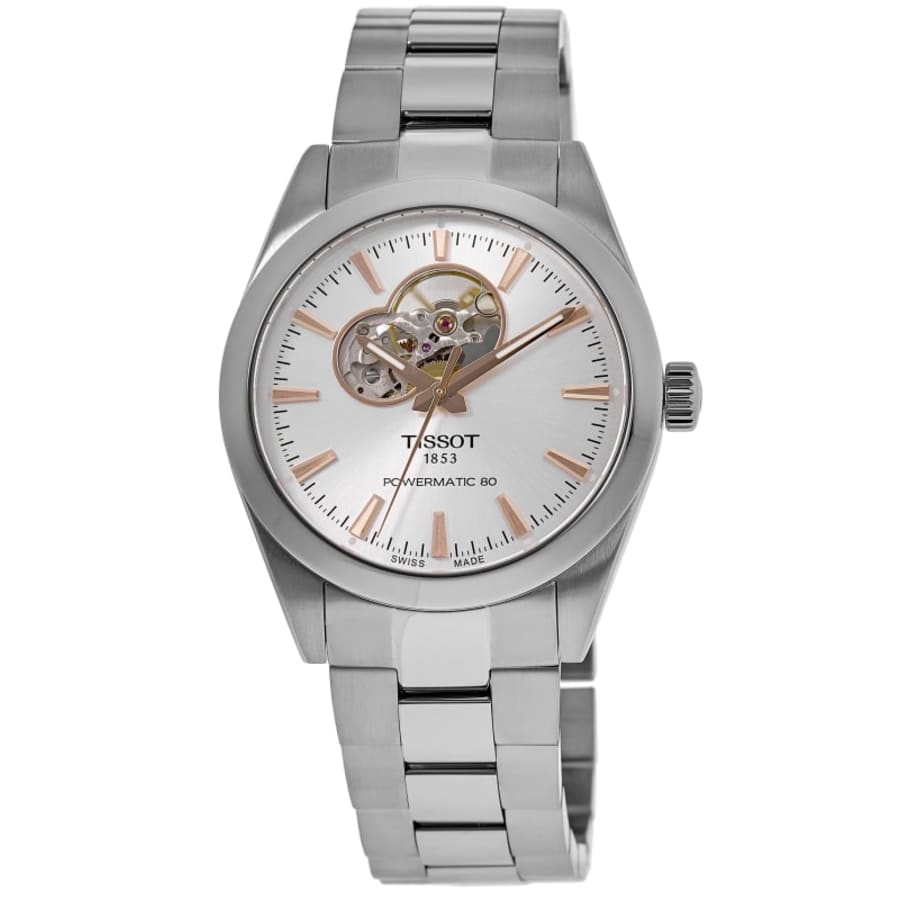 Мужские часы Tissot Gentleman Open Heart с серебристым циферблатом из стали T127.407.11.031.01, серебряный
Мужские часы Tissot Gentleman Open Heart с серебристым циферблатом из стали T127.407.11.031.01, серебряный