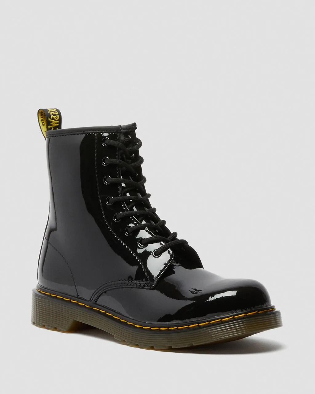 Dr. Martens Youth 1460 Лакированные ботинки на шнуровке, цвет Black — Patent Leather
Dr. Martens Youth 1460 Лакированные ботинки на шнуровке, цвет Black — Patent Leather