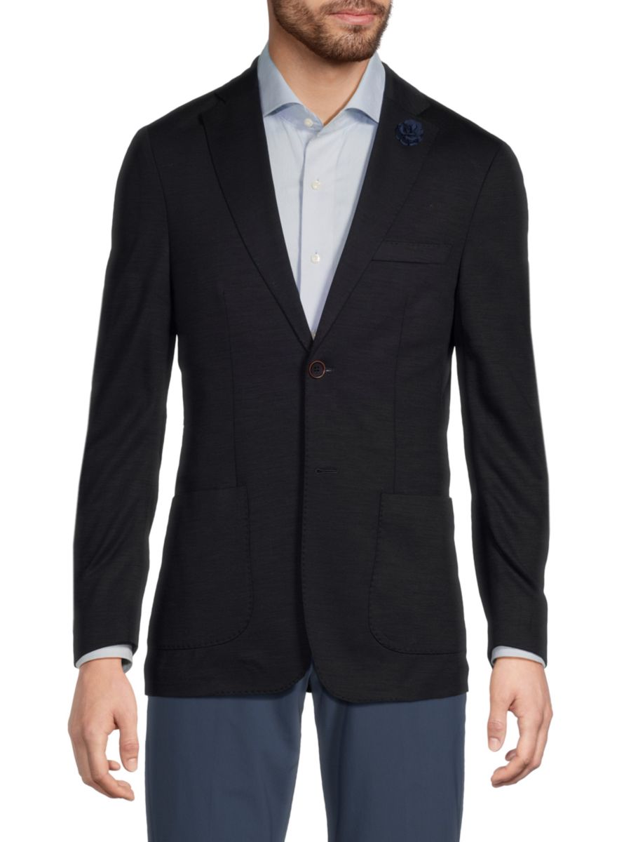 Спортивное пальто классического кроя с двумя пуговицами Hart Schaffner Marx, темно-синий
Спортивное пальто классического кроя с двумя пуговицами Hart Schaffner Marx, темно-синий