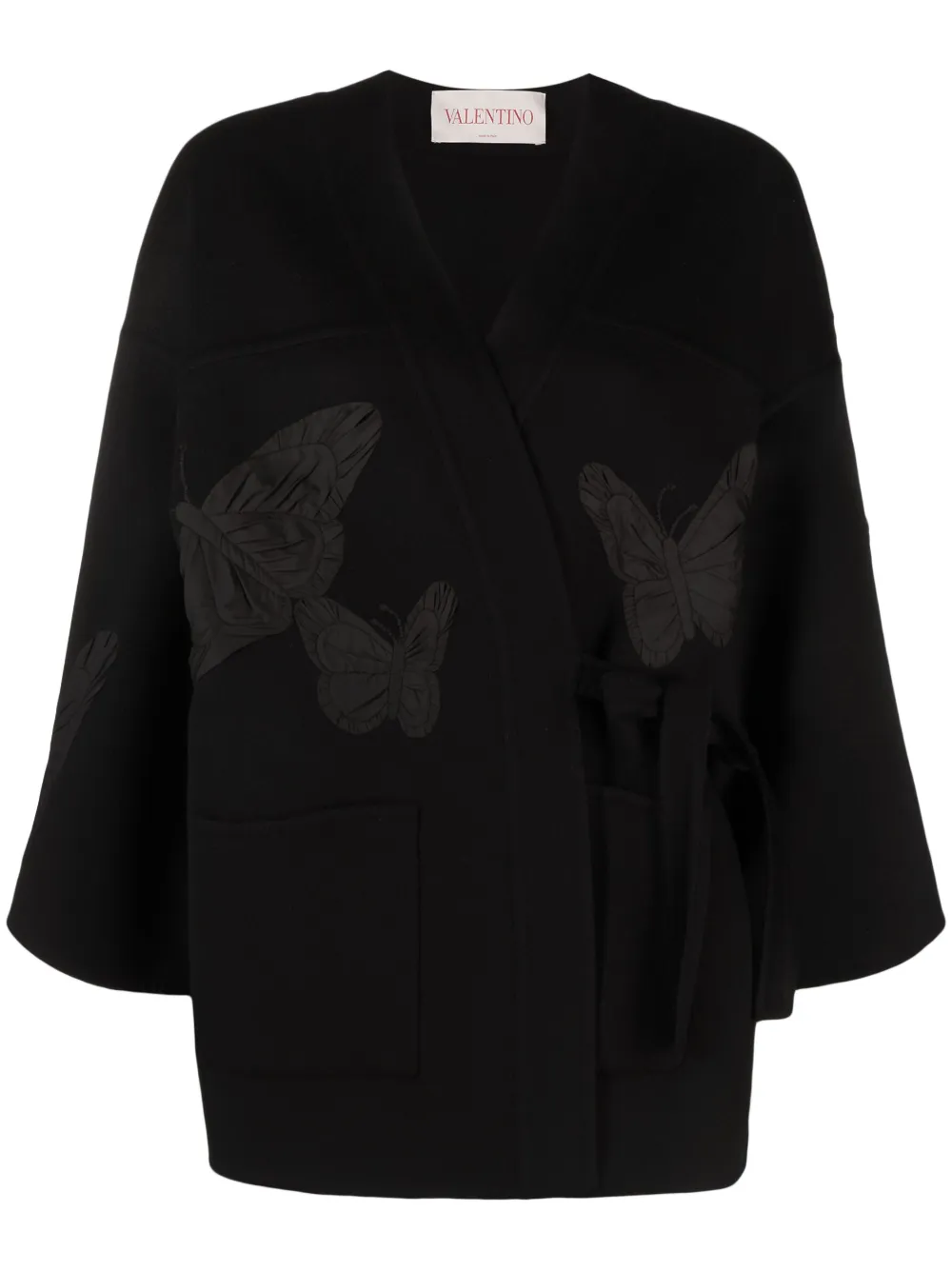 Куртка с вышивкой VALENTINO GARAVANI, черный 
Куртка с вышивкой VALENTINO GARAVANI, черный