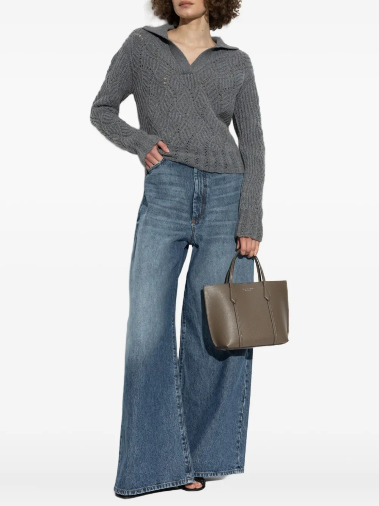 Кашемировый свитер ETRO с косичной вязкой, серый
Кашемировый свитер ETRO с косичной вязкой, серый