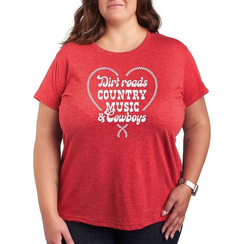 Футболка Plus Country Music Cowboys с рисунком Licensed Character, цвет Heather Red
Футболка Plus Country Music Cowboys с рисунком Licensed Character, цвет Heather Red