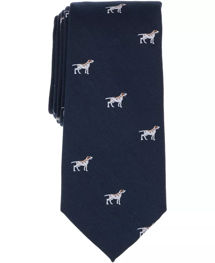 Мужской галстук Monterey с рисунком собаки Club Room, синий
Мужской галстук Monterey с рисунком собаки Club Room, синий