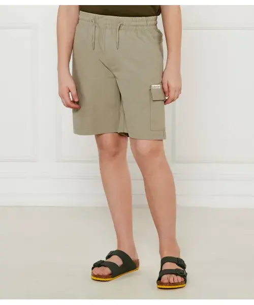 Парашютные шорты Loose fit Calvin Klein Jeans, бежевый
Парашютные шорты Loose fit Calvin Klein Jeans, бежевый