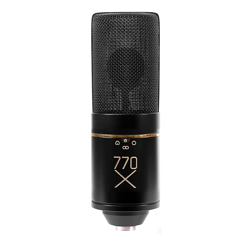Студийный конденсаторный микрофон MXL 770X Multi-Pattern Vocal Condenser Microphone
Студийный конденсаторный микрофон MXL 770X Multi-Pattern Vocal Condenser Microphone