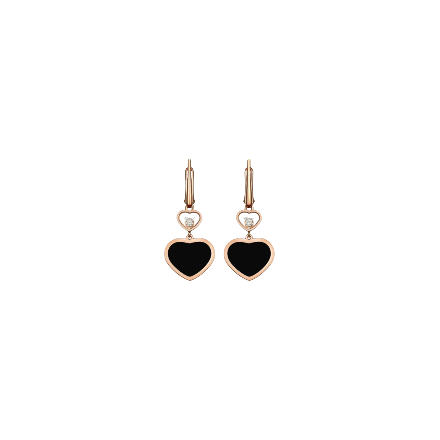Серьги happy hearts из этичного розового золота с бриллиантами и ониксом Chopard
Серьги happy hearts из этичного розового золота с бриллиантами и ониксом Chopard