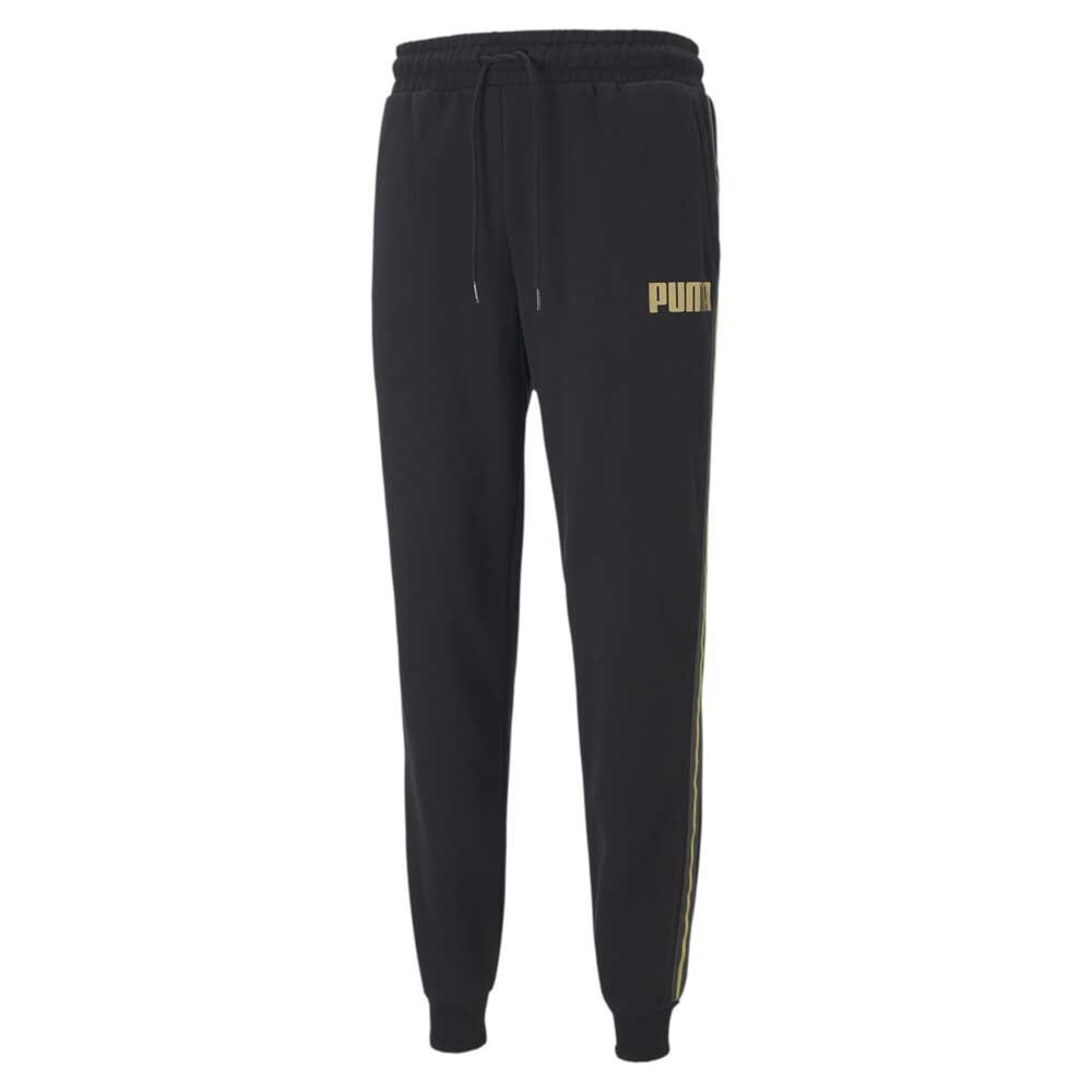 Брюки Puma Metallic Nights Tape, черный 
Брюки Puma Metallic Nights Tape, черный