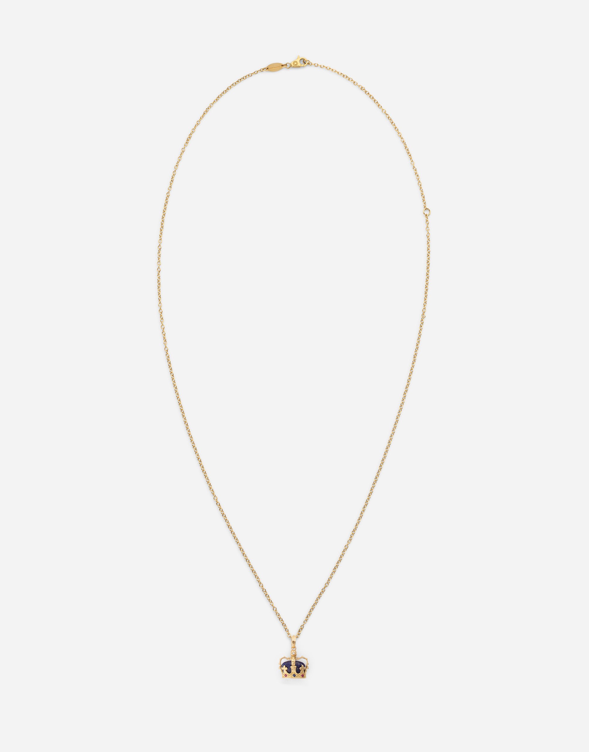 Королевский кулон из 18-каратного желтого золота, лазурита, рубинов и синего сапфира Dolce & Gabbana, желтое золото
Королевский кулон из 18-каратного желтого золота, лазурита, рубинов и синего сапфира Dolce & Gabbana, желтое золото