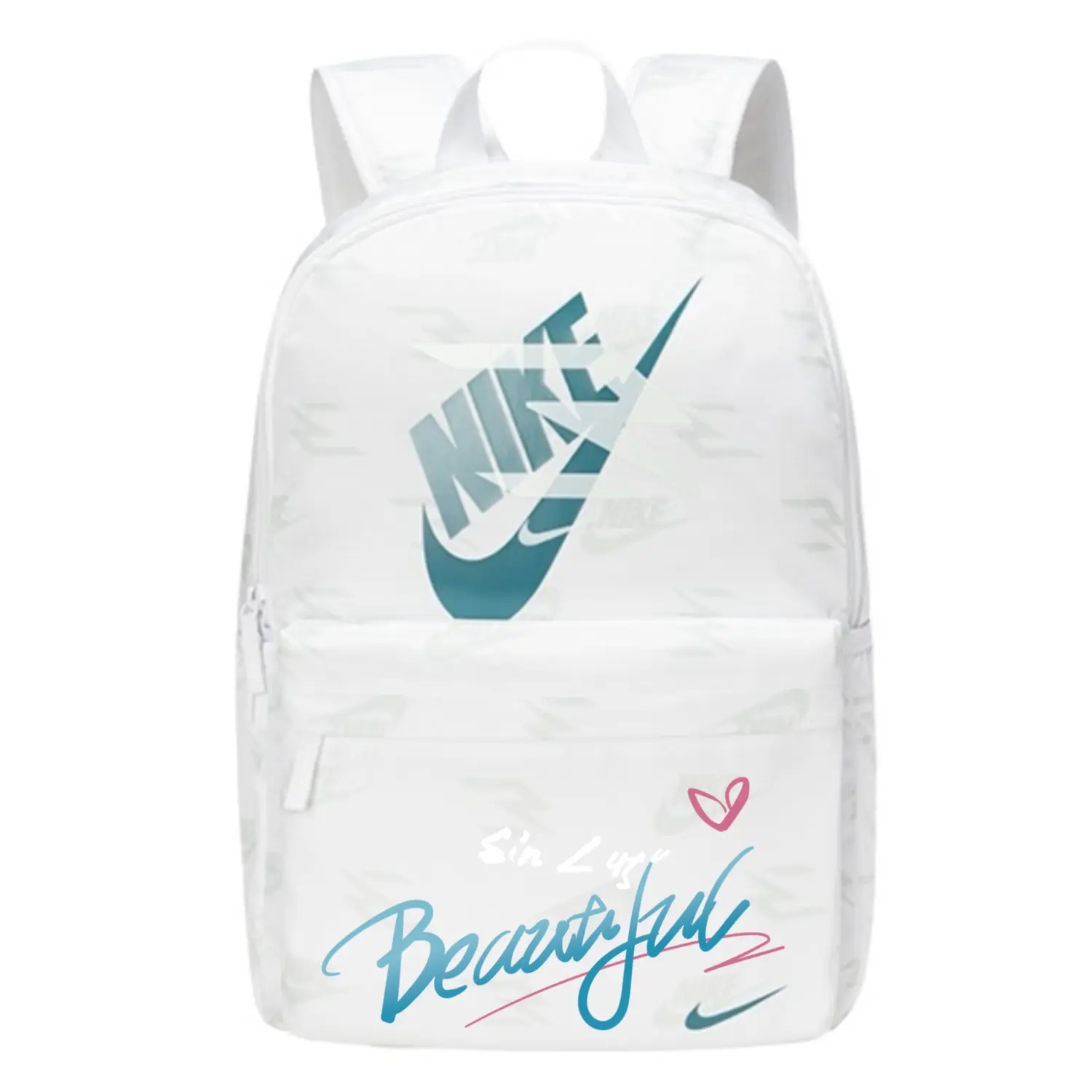 Nike Полиэстеровый рюкзак унисекс ярко-белый, beautiful
Nike Полиэстеровый рюкзак унисекс ярко-белый, beautiful