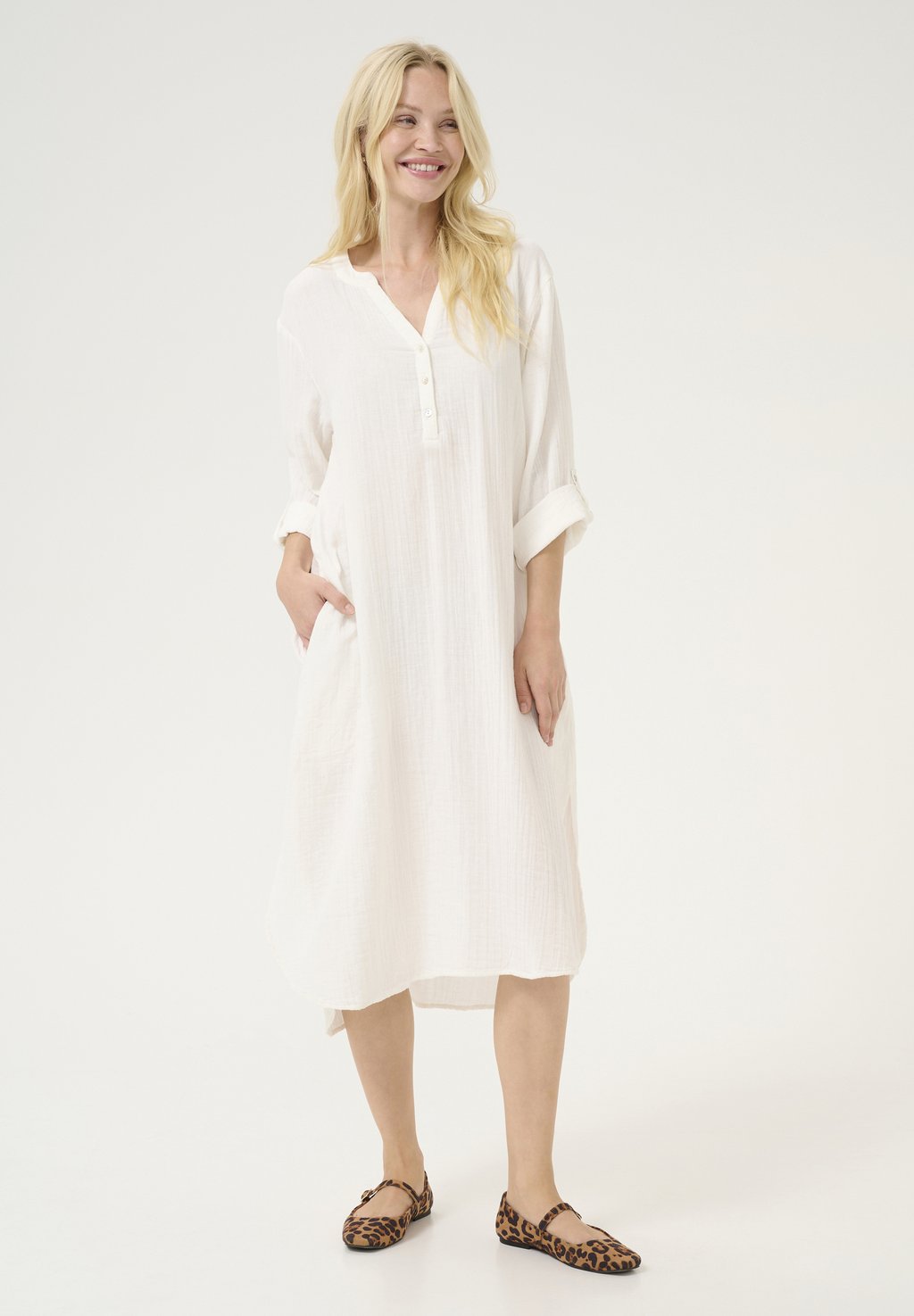 Повседневное платье Culture, кремовый
Повседневное платье Culture, кремовый