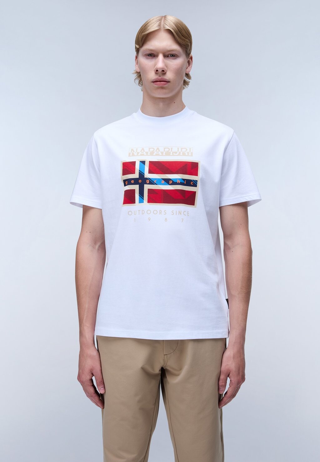 Футболка с принтом Napapijri, белый
Футболка с принтом Napapijri, белый
