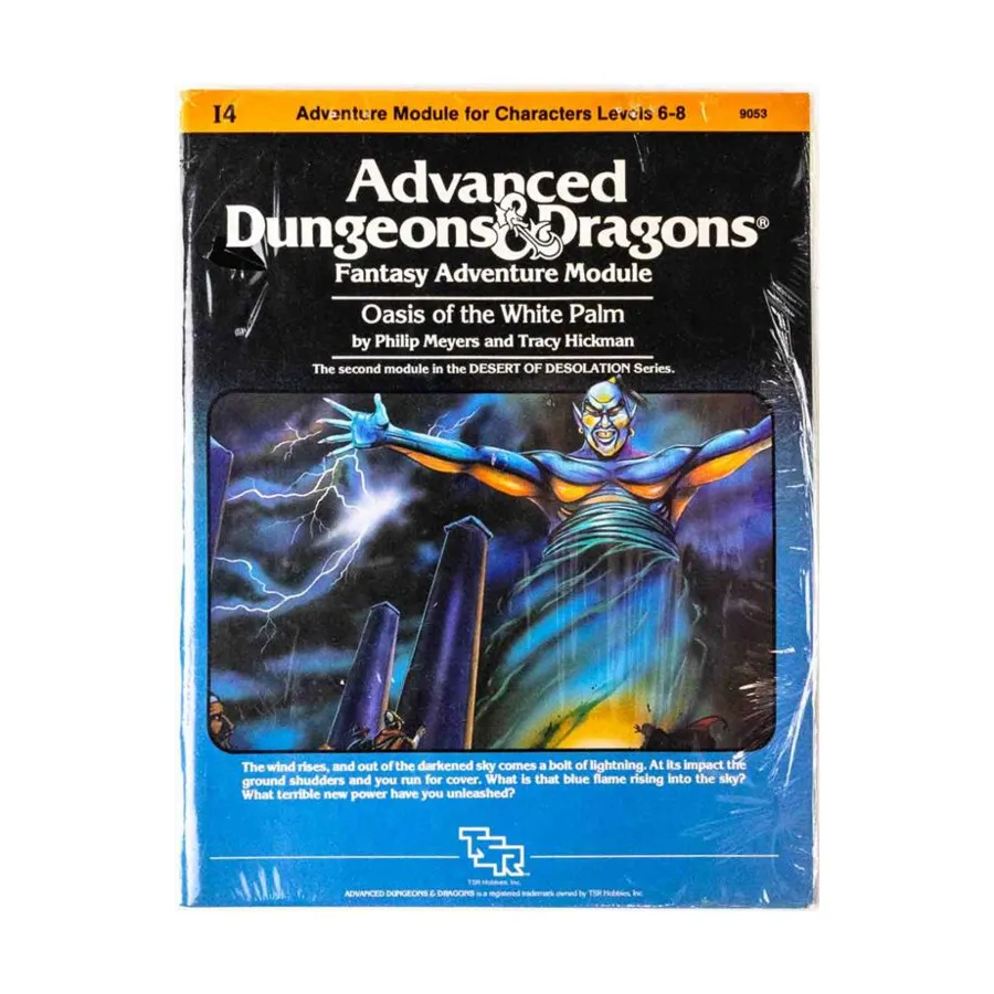 Модуль Oasis of the White Palm (2nd Printing), Advanced Dungeons & Dragons (1st Edition) - Modules & Adventures - I Series
Модуль Oasis of the White Palm (2nd Printing), Advanced Dungeons & Dragons (1st Edition) - Modules & Adventures - I Series