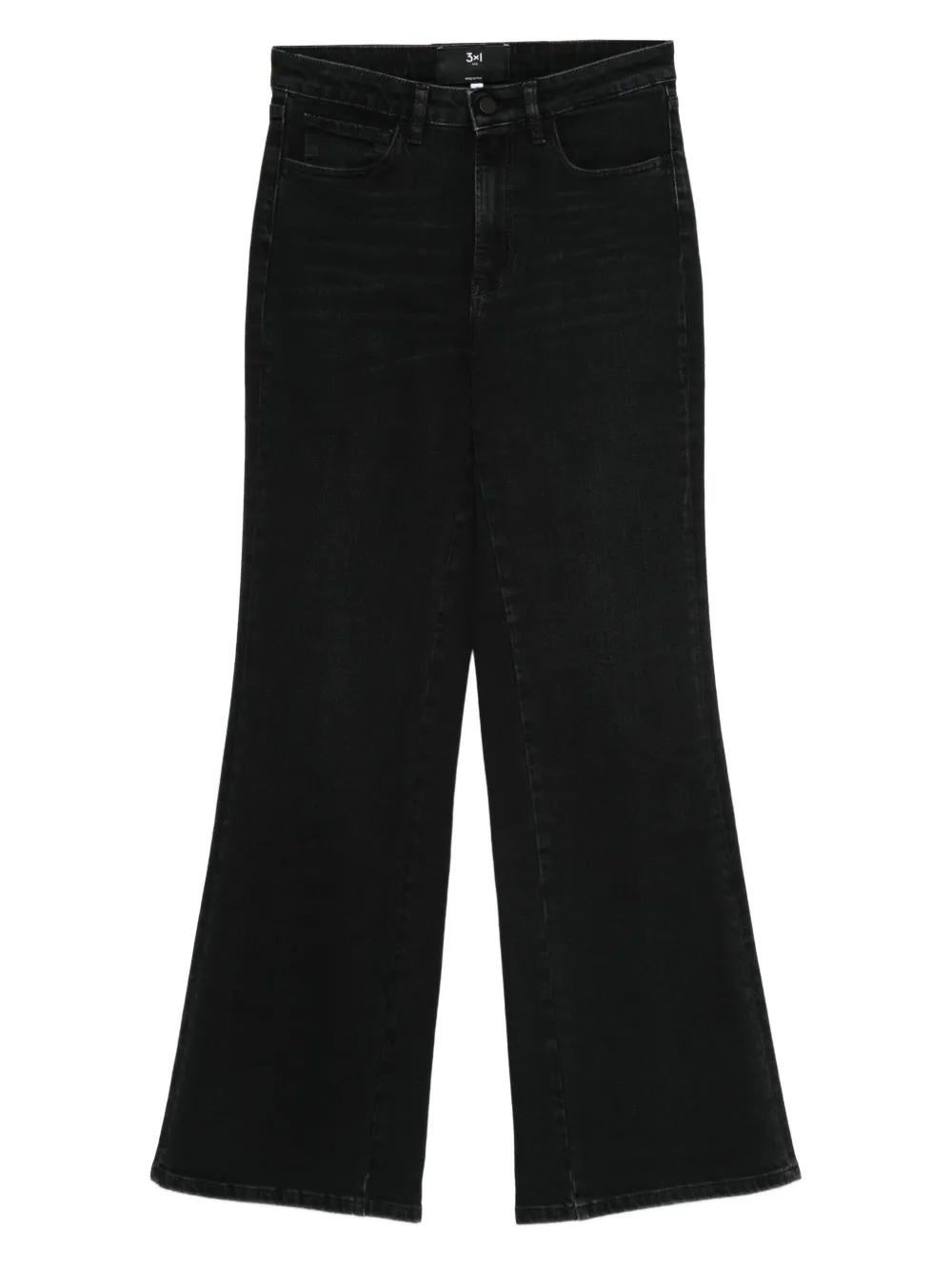 Расклешенные джинсы с карманами 3x1, черный
Расклешенные джинсы с карманами 3x1, черный