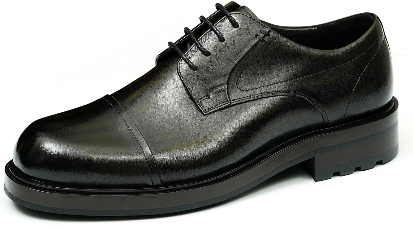 Мужские туфли Santimon Oxfords Derby для официальных мероприятий, из натуральной кожи с носком типа кап, современные классические туфли, модные для выпускного вечера, свадьбы, смокинга, делового и повседневного стиля, легкие и удобные для мужчин...
Мужские туфли Santimon Oxfords Derby для официальных мероприятий, из натуральной кожи с носком типа кап, современные классические туфли, модные для выпускного вечера, свадьбы, смокинга, делового и повседневного стиля, легкие и удобные для мужчин...