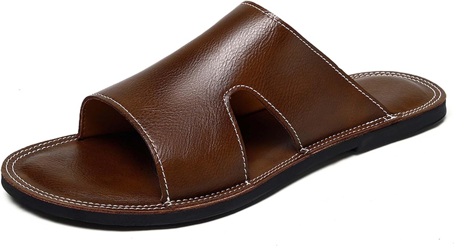 Мужские сандалии-шлепанцы из натуральной кожи премиум-класса, модные повседневные для дома и улицы, противоскользящие, износостойкие, легкие Generic, коричневый
Мужские сандалии-шлепанцы из натуральной кожи премиум-класса, модные повседневные для дома и улицы, противоскользящие, износостойкие, легкие Generic, коричневый
