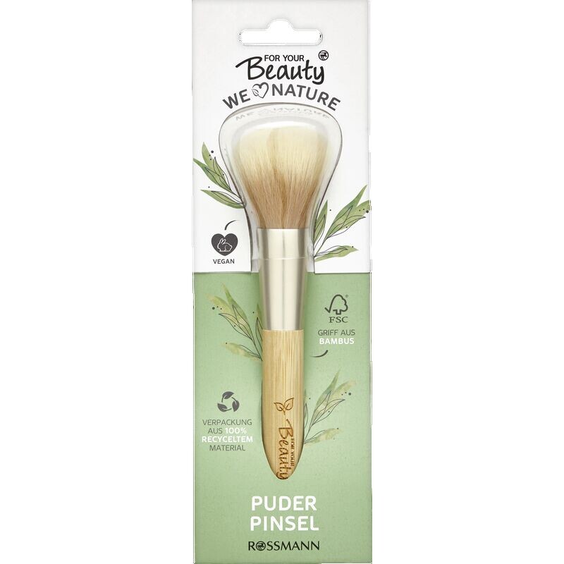 Бамбуковая кисть для пудры For Your Beauty, 1 шт.
Бамбуковая кисть для пудры For Your Beauty, 1 шт.