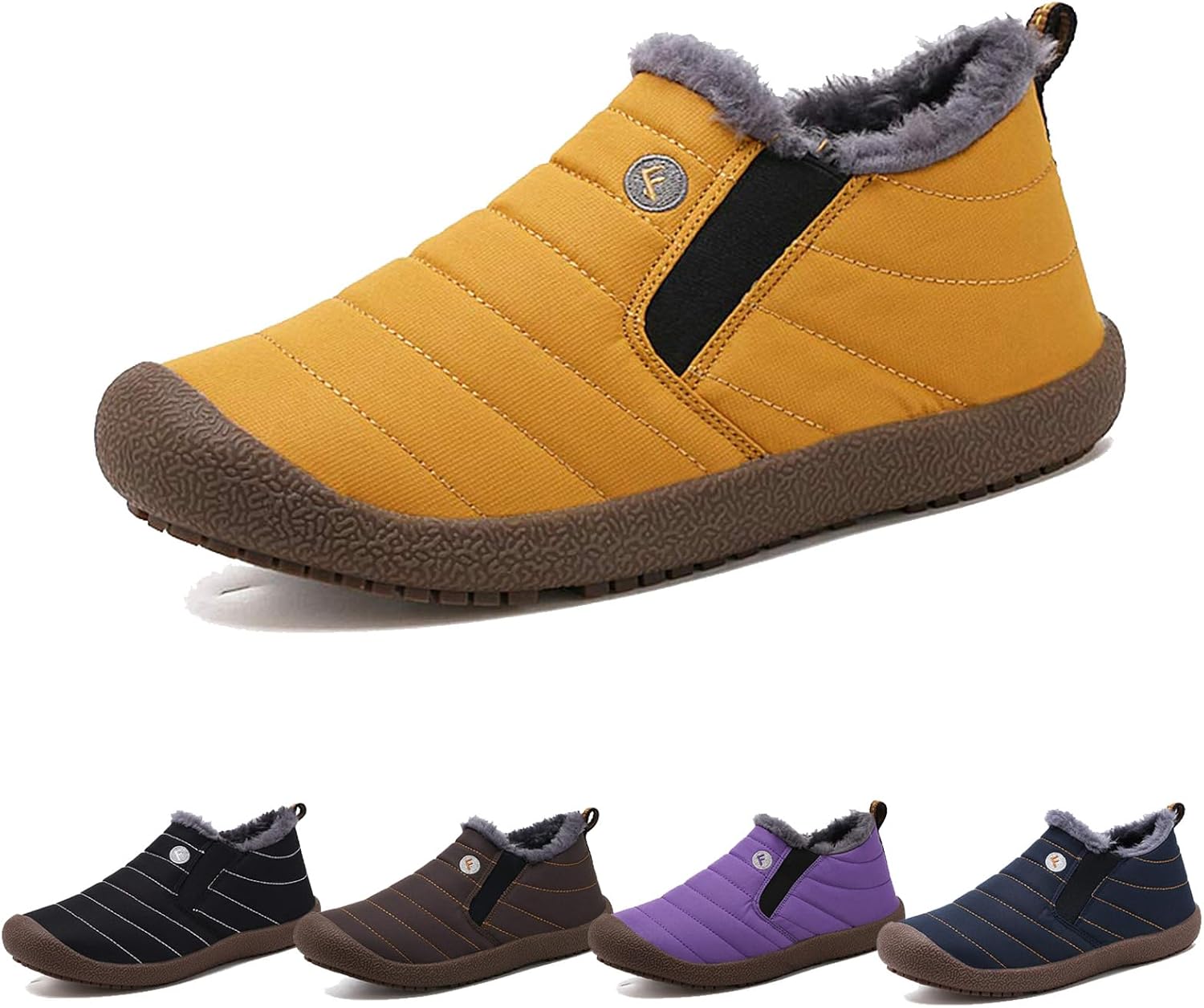 Мужские водонепроницаемые утепленные ботинки с плюшевой подкладкой для улицы, зимние снежные ботинки, противоскользящие домашние туфли, короткие ботинки Hidruo, желтый
Мужские водонепроницаемые утепленные ботинки с плюшевой подкладкой для улицы, зимние снежные ботинки, противоскользящие домашние туфли, короткие ботинки Hidruo, желтый