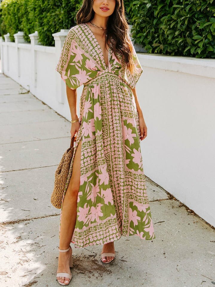 Длинное платье Milan Kiss, цвет pink/grün/bunt
Длинное платье Milan Kiss, цвет pink/grün/bunt