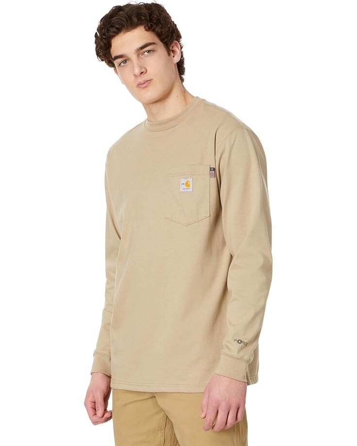 Футболка Carhartt Flame-Resistant (FR) Force Cotton Long Sleeve, хаки
Футболка Carhartt Flame-Resistant (FR) Force Cotton Long Sleeve, хаки
