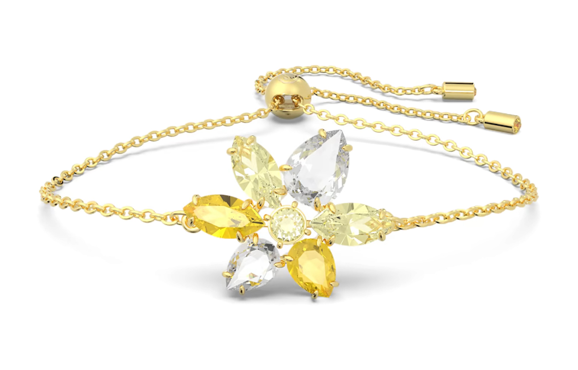 Позолоченный браслет Gema Flower Swarovski, золото
Позолоченный браслет Gema Flower Swarovski, золото