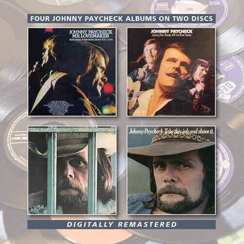 CD диск Paycheck, Johnny: Mr Lovemaker / Loving You Beats All I've Ever Seen / 11 Months 29 Days / Take This Job & Shove It 
CD диск Paycheck, Johnny: Mr Lovemaker / Loving You Beats All I've Ever Seen / 11 Months 29 Days / Take This Job & Shove It