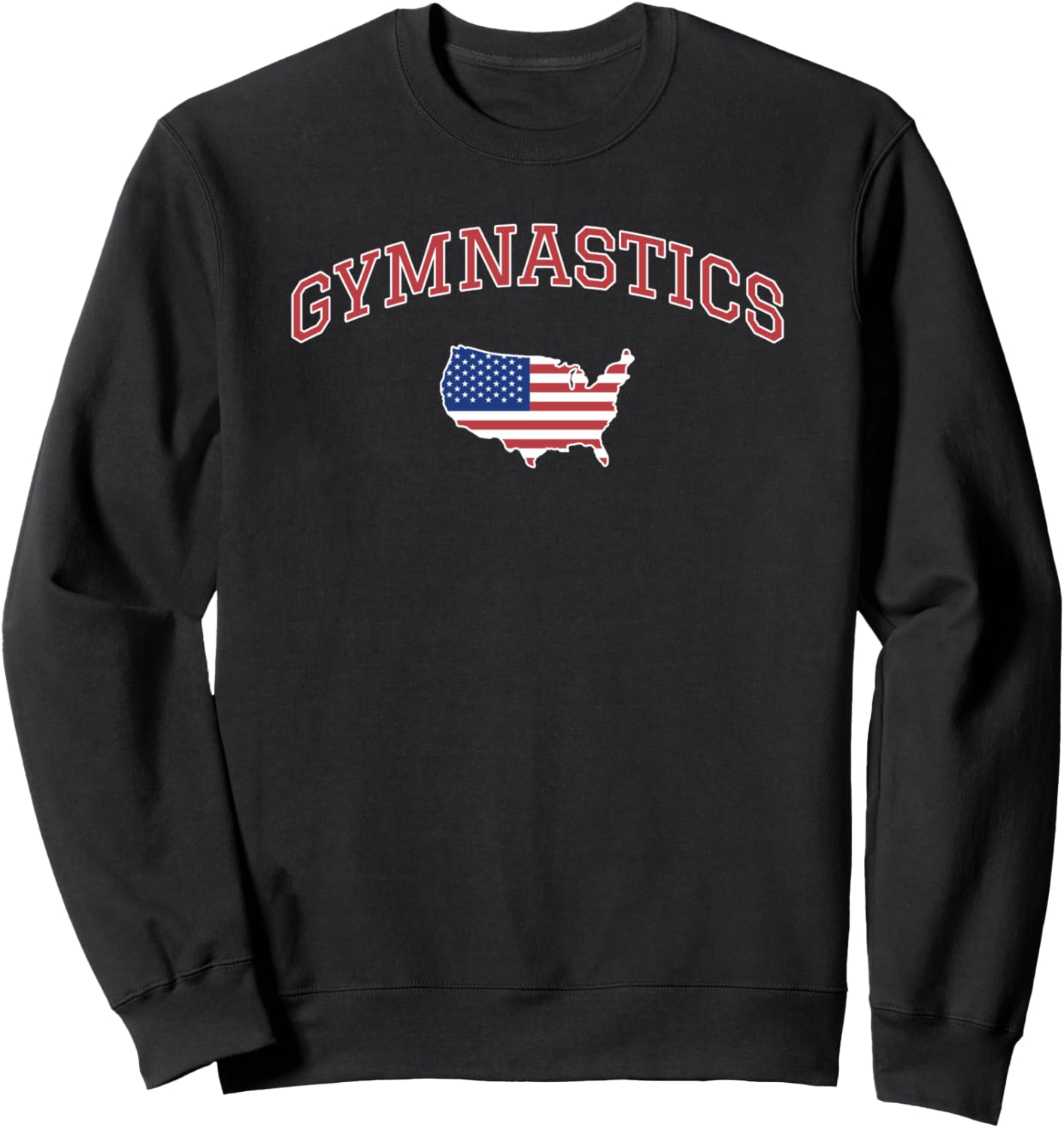 Текст о гимнастике, арка США, контур, флаг, толстовка Trendy Apparel, черный
Текст о гимнастике, арка США, контур, флаг, толстовка Trendy Apparel, черный