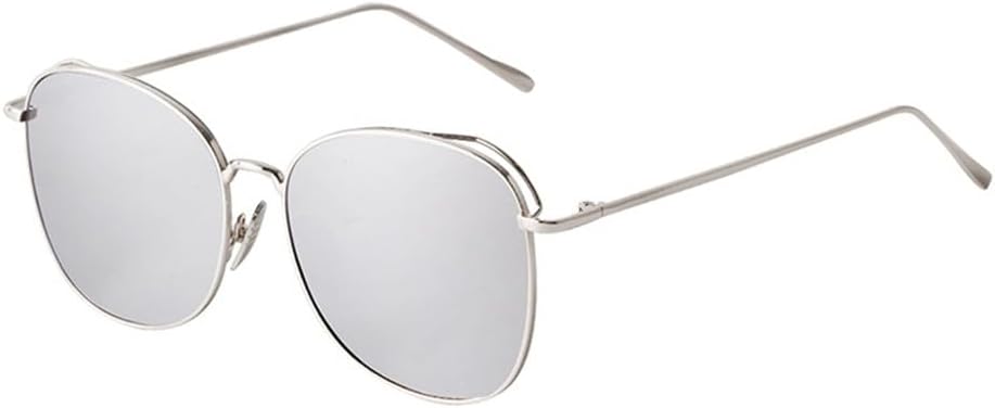 Круглые женские солнцезащитные очки в стиле ретро с металлическими линзами и оправой, дорожные солнцезащитные очки для девушек с защитой от УФ-излучения UV400 HCPIHF, Silver
Круглые женские солнцезащитные очки в стиле ретро с металлическими линзами и оправой, дорожные солнцезащитные очки для девушек с защитой от УФ-излучения UV400 HCPIHF, Silver