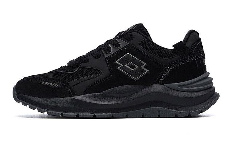 Кроссовки LOTTO Lifestyle Shoes Men Low-top Black, черный 
Кроссовки LOTTO Lifestyle Shoes Men Low-top Black, черный