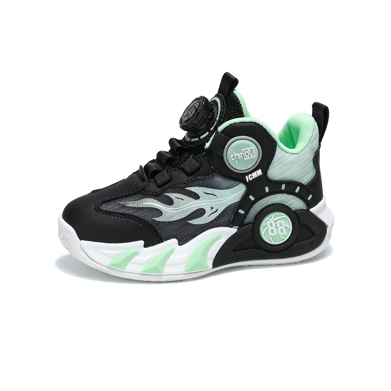 Детские баскетбольные кроссовки для детей FCMM, черный/зеленый
Детские баскетбольные кроссовки для детей FCMM, черный/зеленый