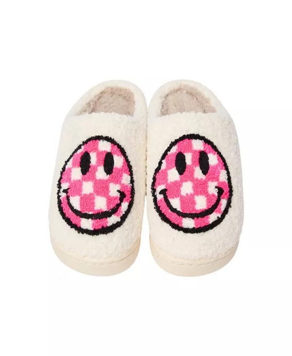 Мягкие плюшевые тапочки в клетку с забавными мордочками для девочек - для маленьких детей Malibu Sugar, розовый
Мягкие плюшевые тапочки в клетку с забавными мордочками для девочек - для маленьких детей Malibu Sugar, розовый