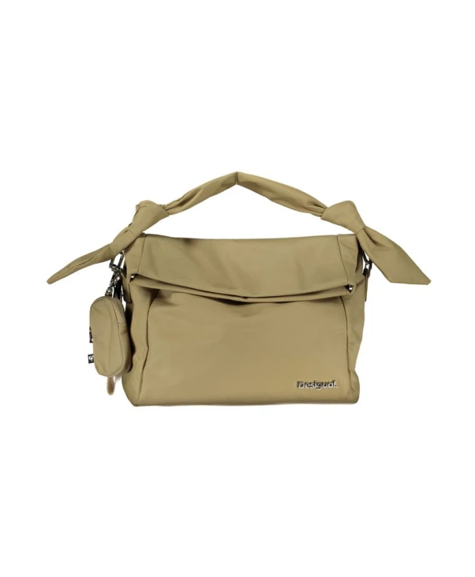 Зеленая полиэстеровая сумка со съемным плечевым ремнем Desigual, зеленый
Зеленая полиэстеровая сумка со съемным плечевым ремнем Desigual, зеленый